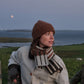Small Scarf "Harbour" - Nettle, Hazelnut, Wren