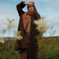 Scarf "Brackish" - Iron Oxide & Nettle