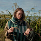 Scarf "Harbour" - Willow, Ink, Dulse