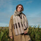Scarf "Harbour" - Dulse, Loam, Seagrass