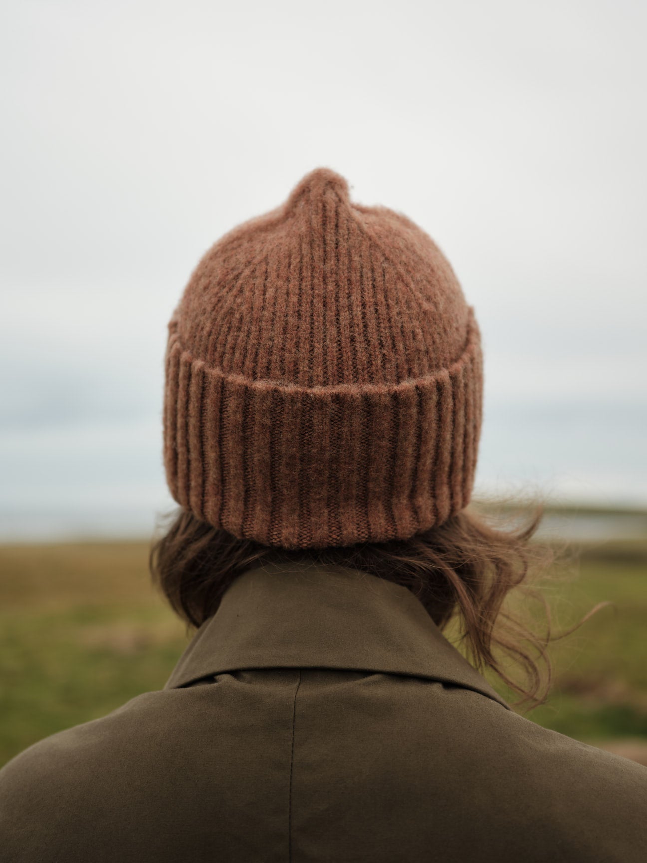 Brushed Hat "Catkin" - Hazelnut Pre-order for delivery from 5th December