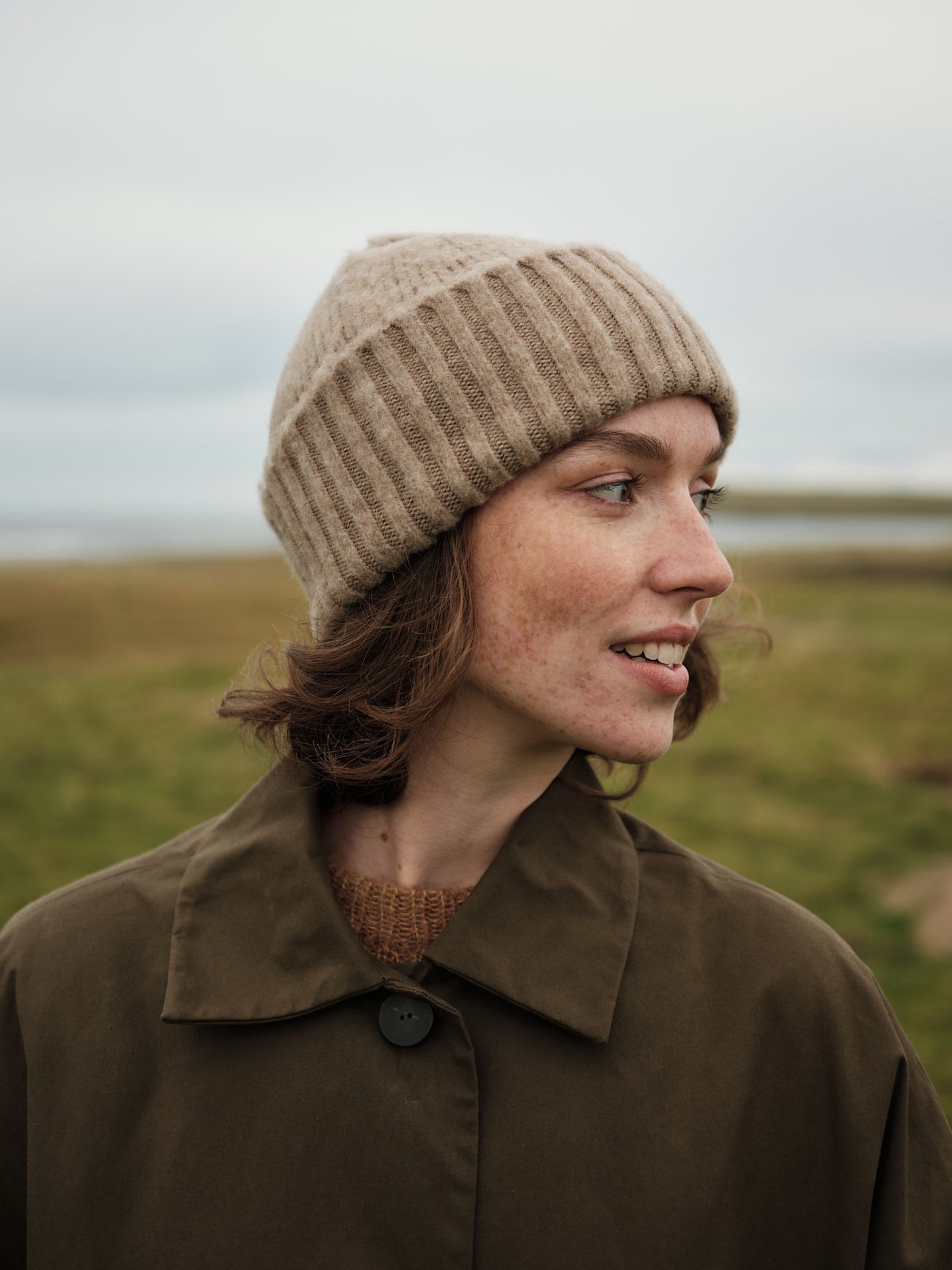 Brushed Hat "Catkin" - Wren
