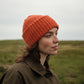 Brushed Hat "Catkin" - Tomato