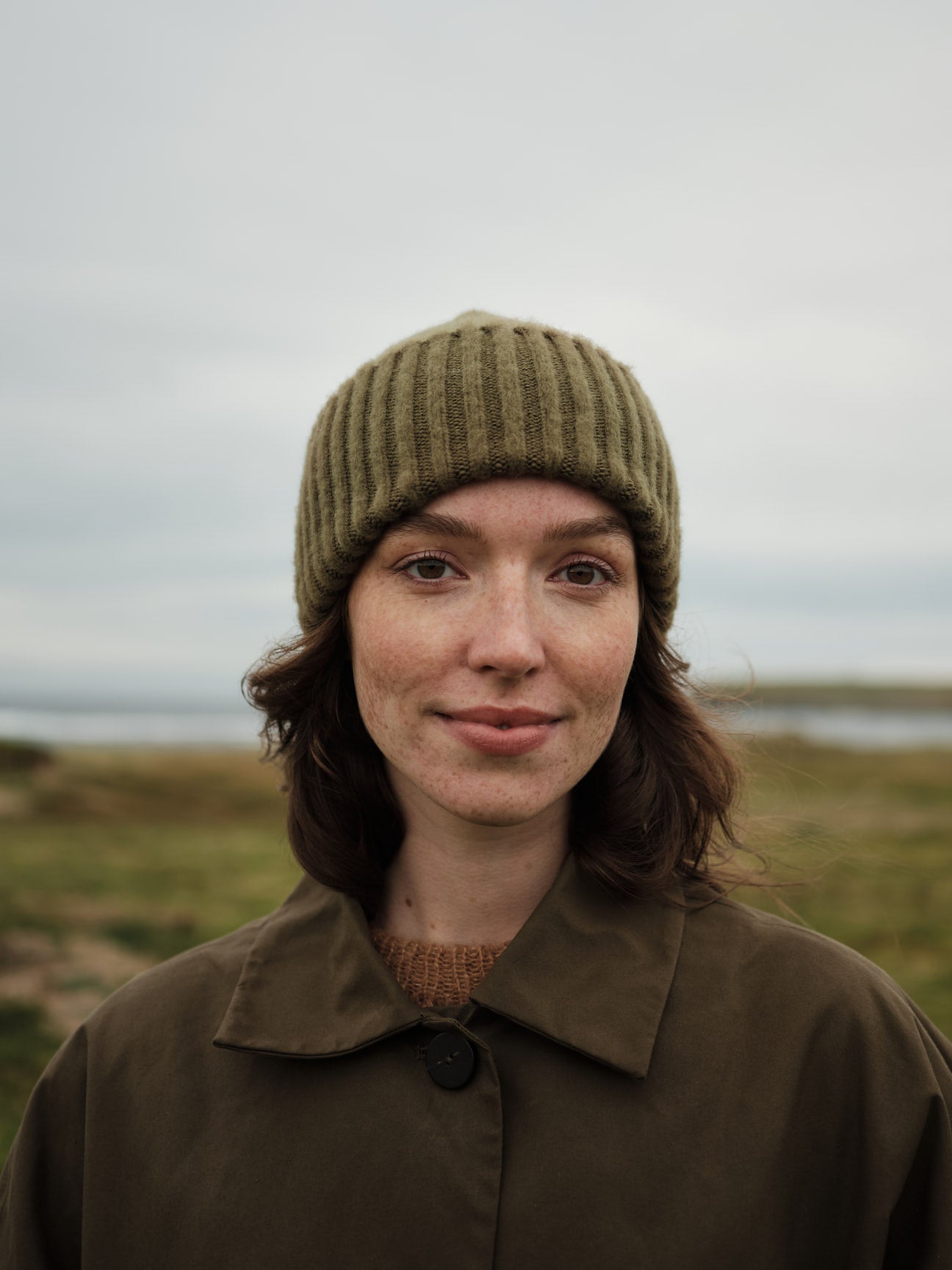 Brushed Hat "Catkin" - Olive