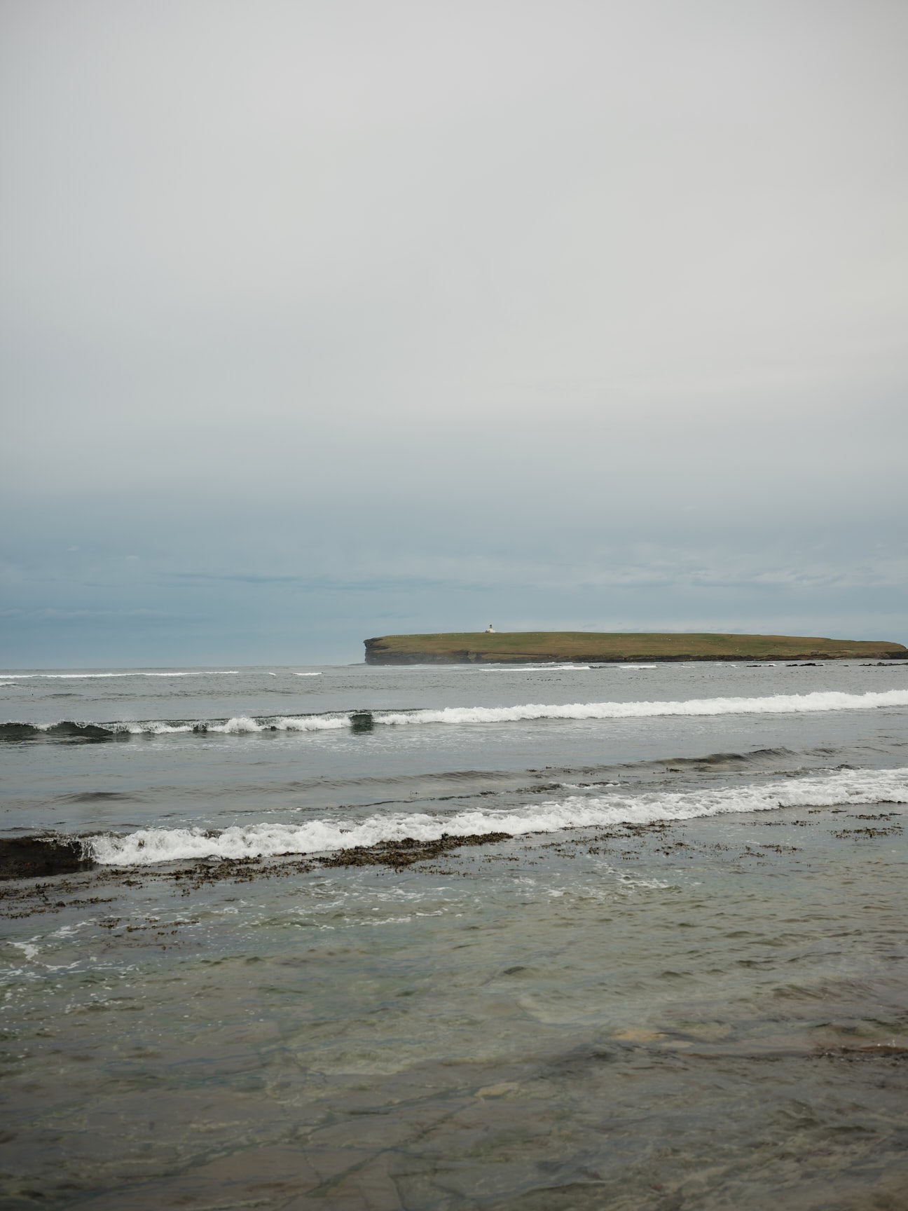 Blanket "Stockholm" - Swansdown, Oat, North Sea