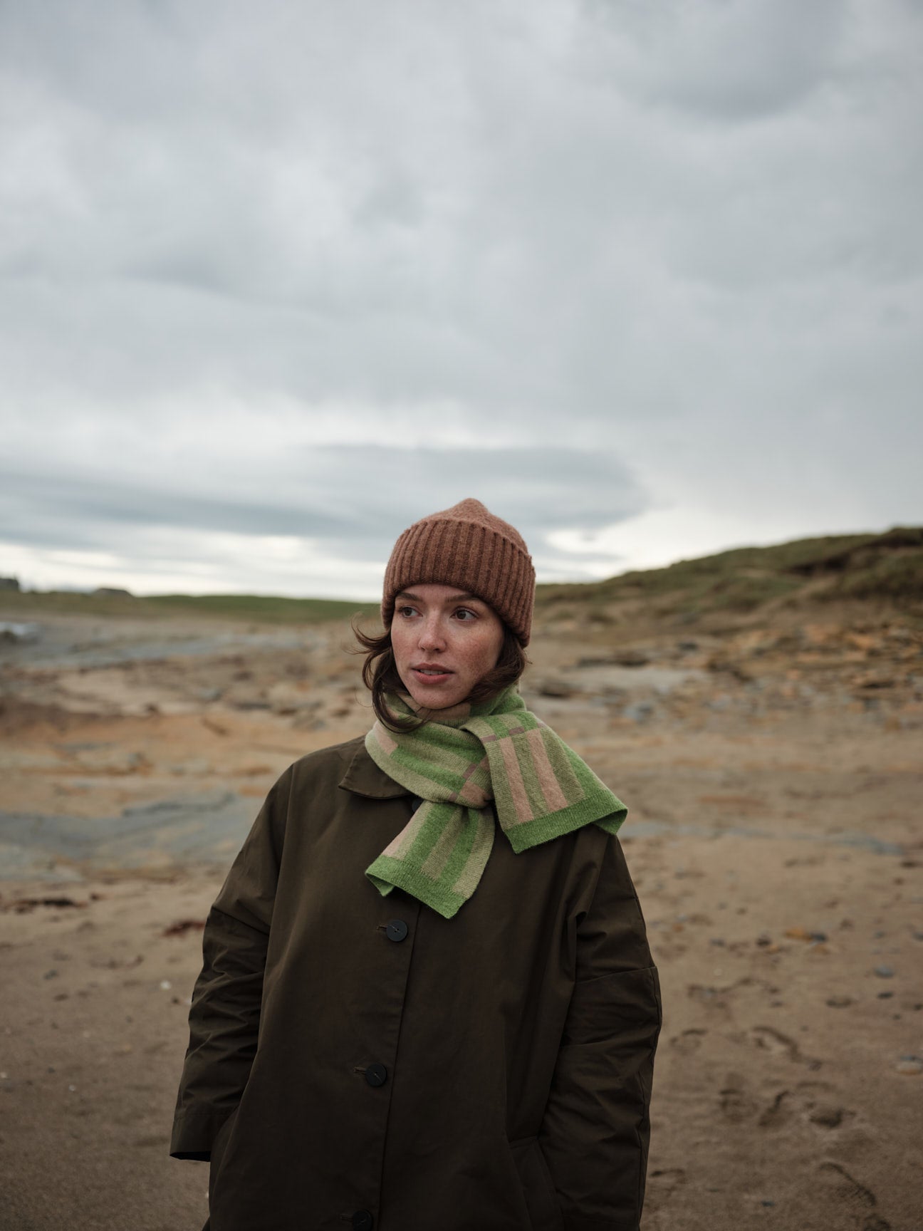 Brushed Hat "Catkin" - Hazelnut Pre-order for delivery from 5th December