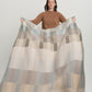 Blanket "Acre" - Haar, Dove, Moss (pre-order)