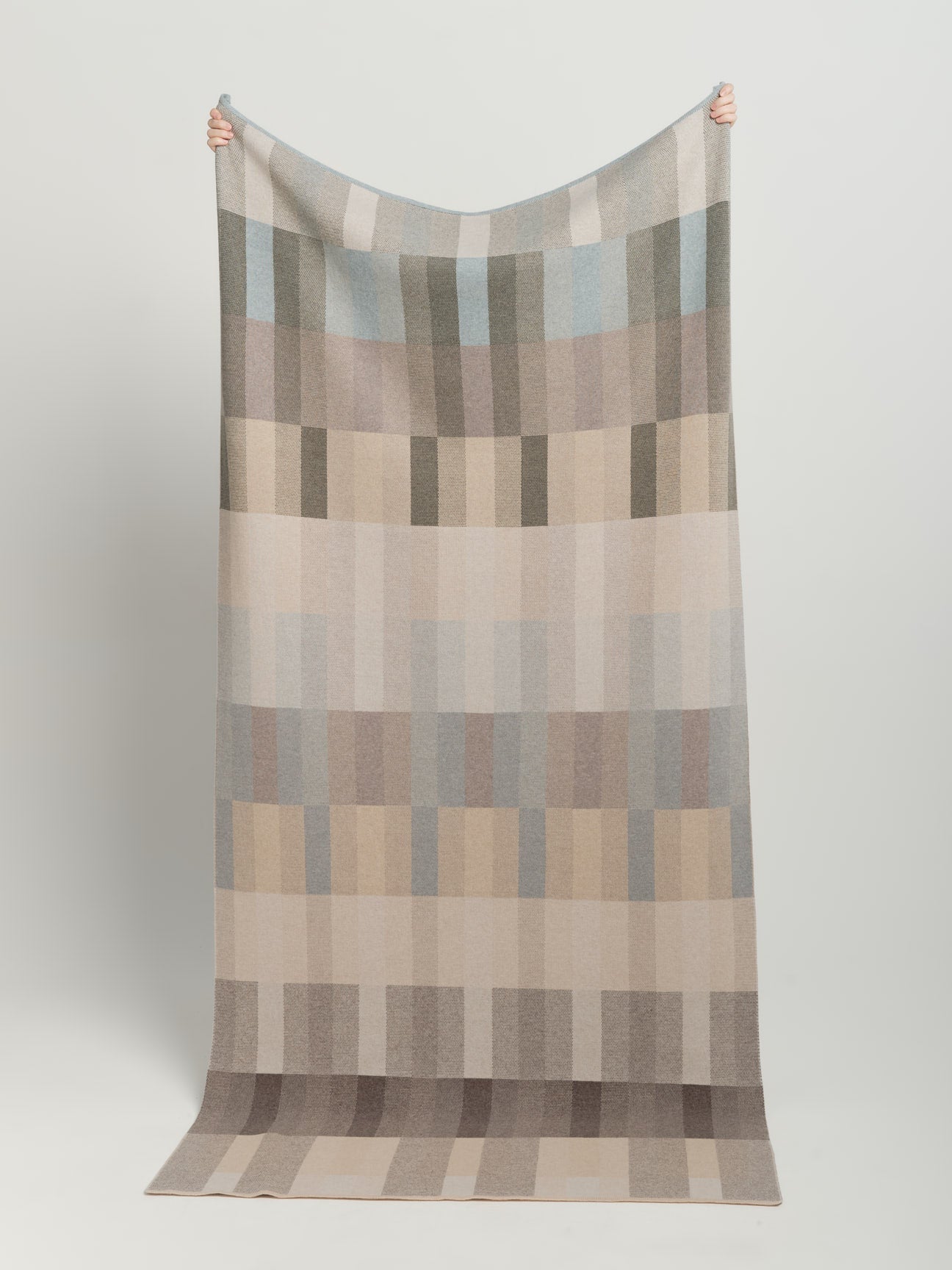 Blanket "Acre" - Haar, Dove, Moss (pre-order)