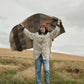 Blanket "Acre" - Haar, Dove, Moss (pre-order)