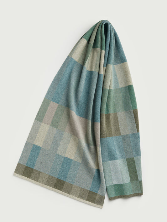 Scarf "Acre" - North Sea, Willow, Moss