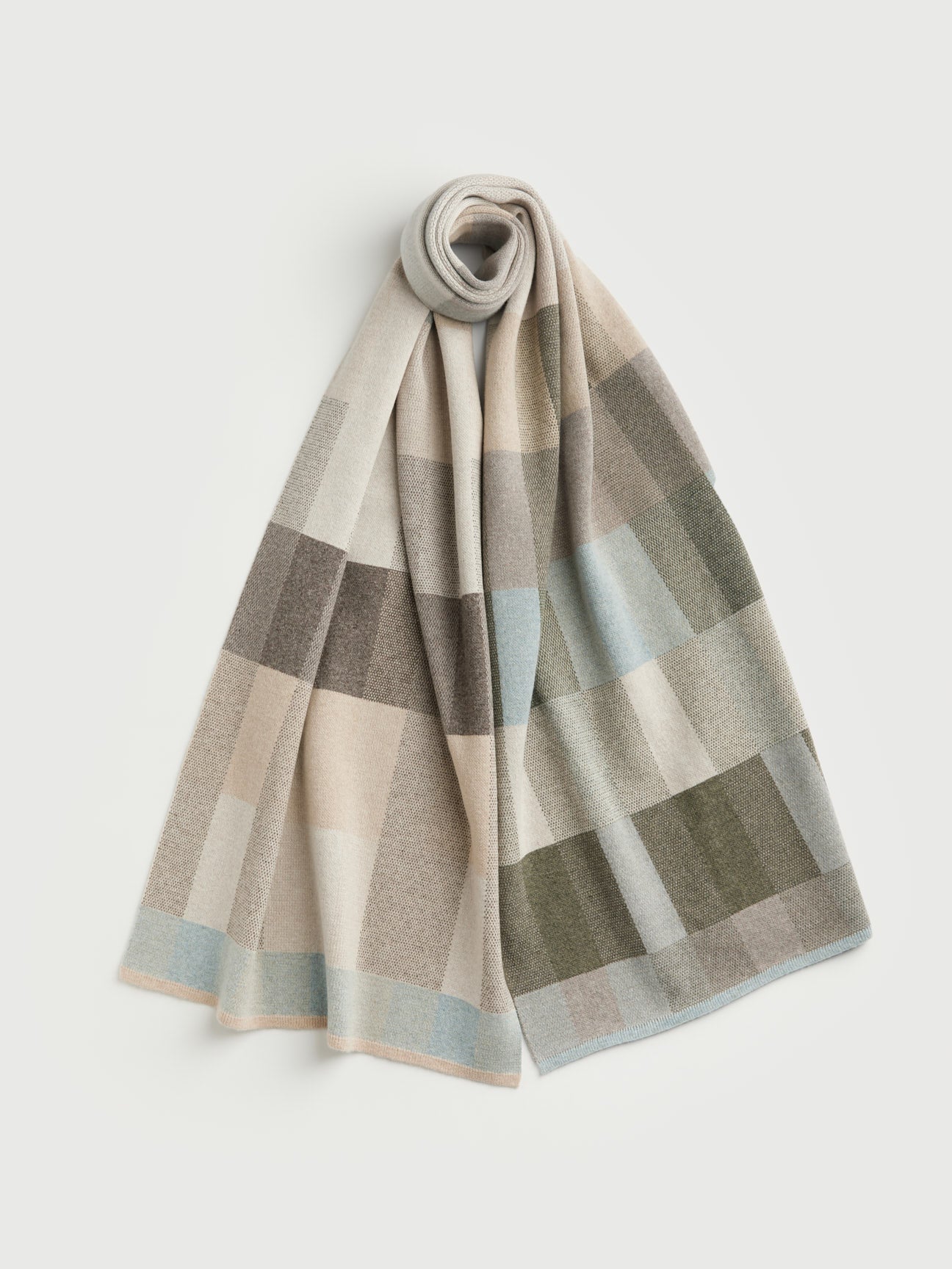 Scarf "Acre" - Haar, Dove, Moss