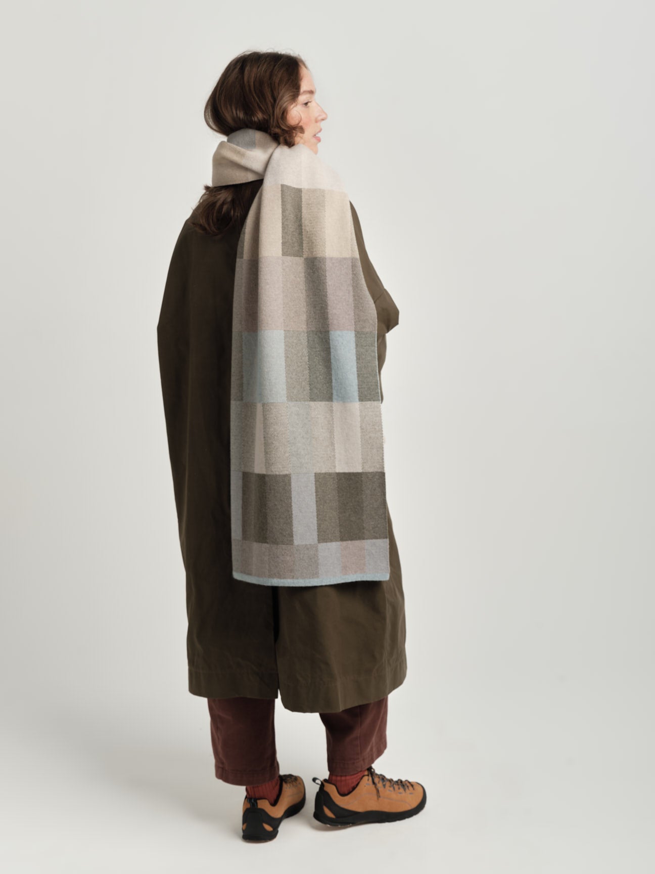 Scarf "Acre" - Haar, Dove, Moss