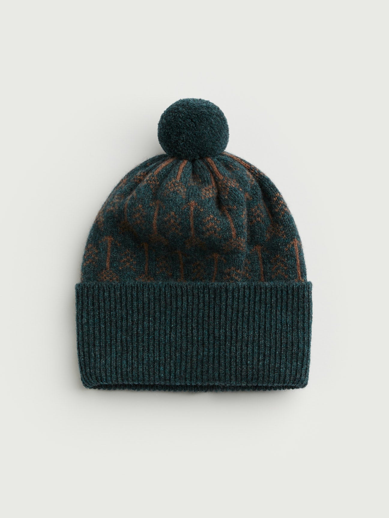 Pom Hat "Arrow" - Ink & Hazelnut