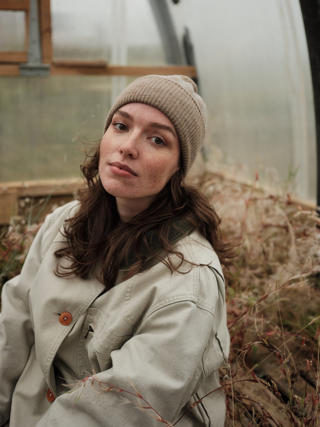 Pom Hat "Arrow" - Wren & Haar