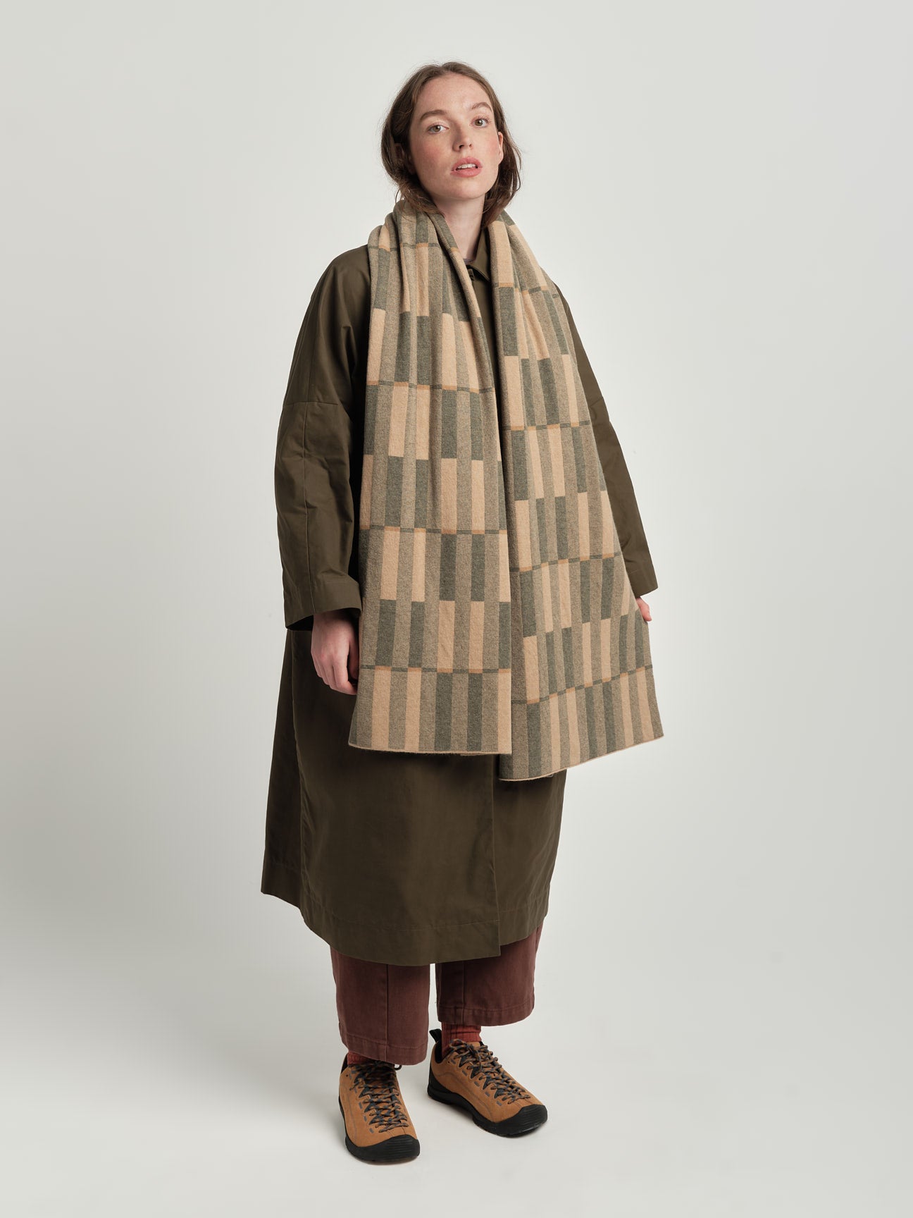 Scarf "Garden" - Barley & Moss