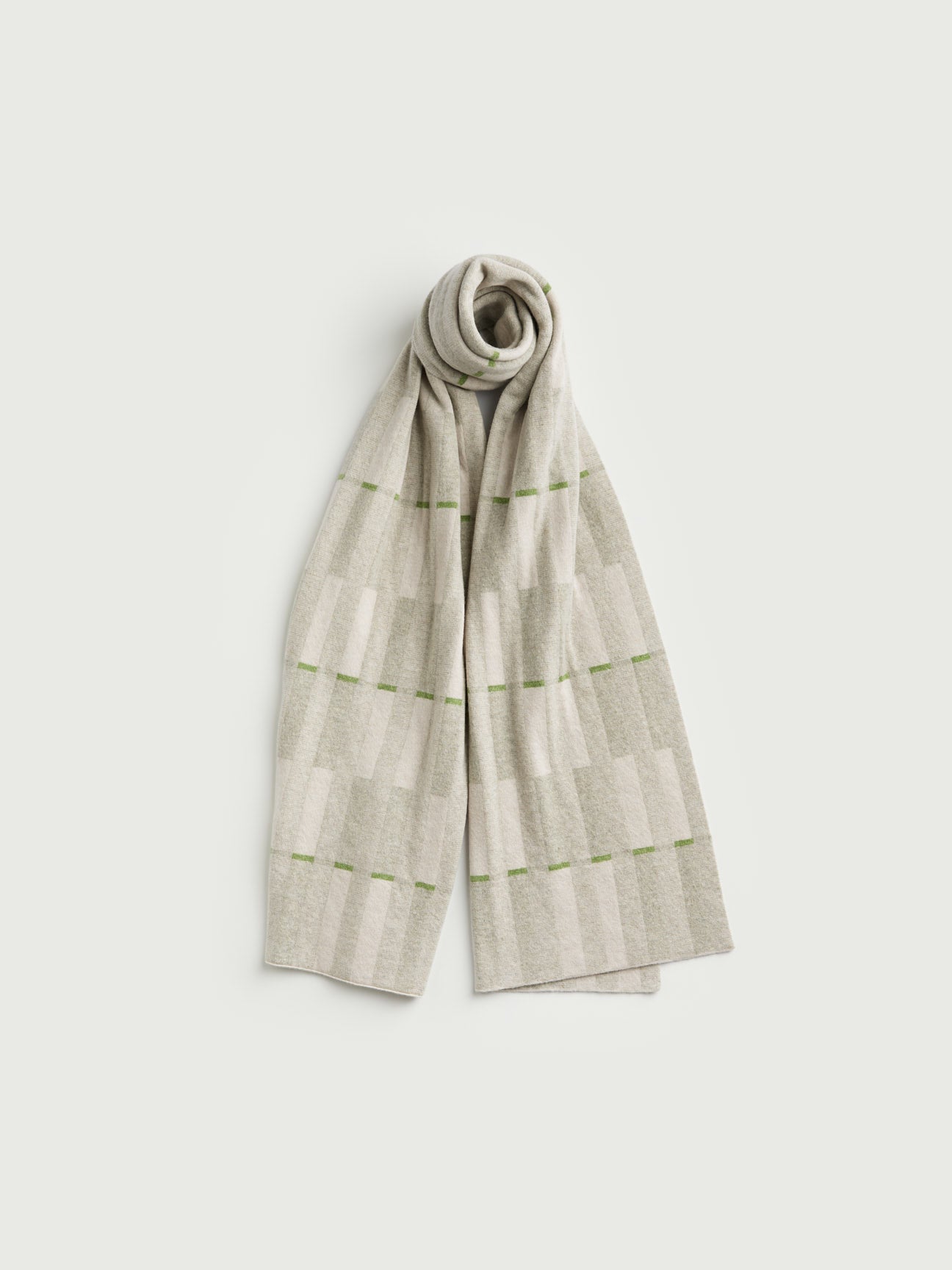 Scarf "Garden" - Birch & Swansdown