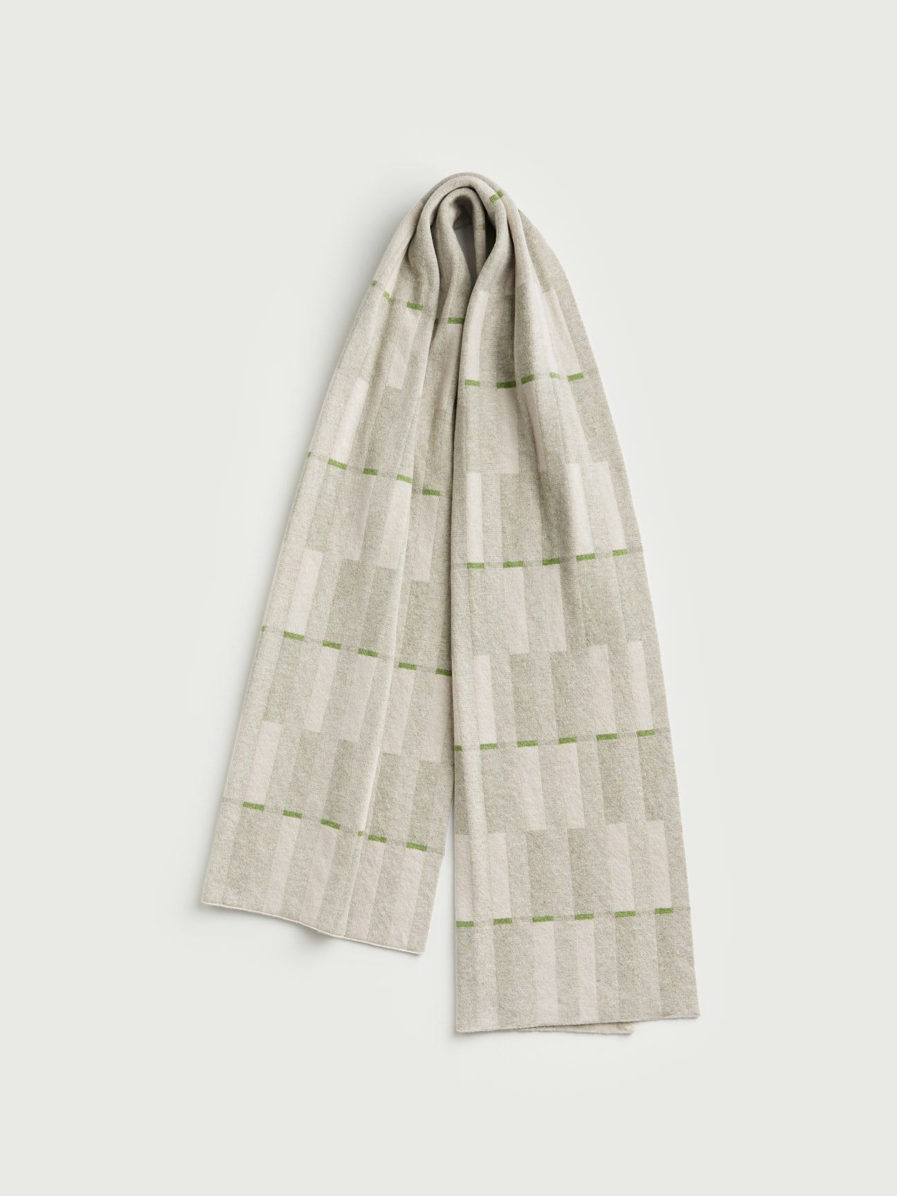 Scarf "Garden" - Birch & Swansdown