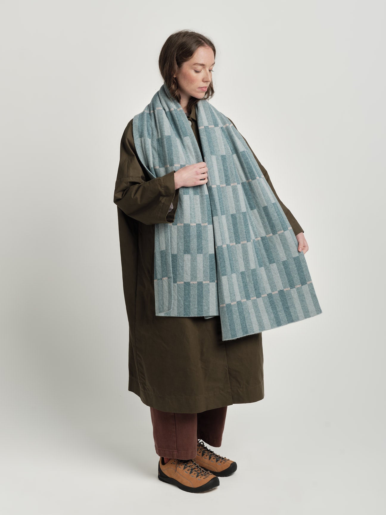 Scarf "Garden" - North Sea & Haar