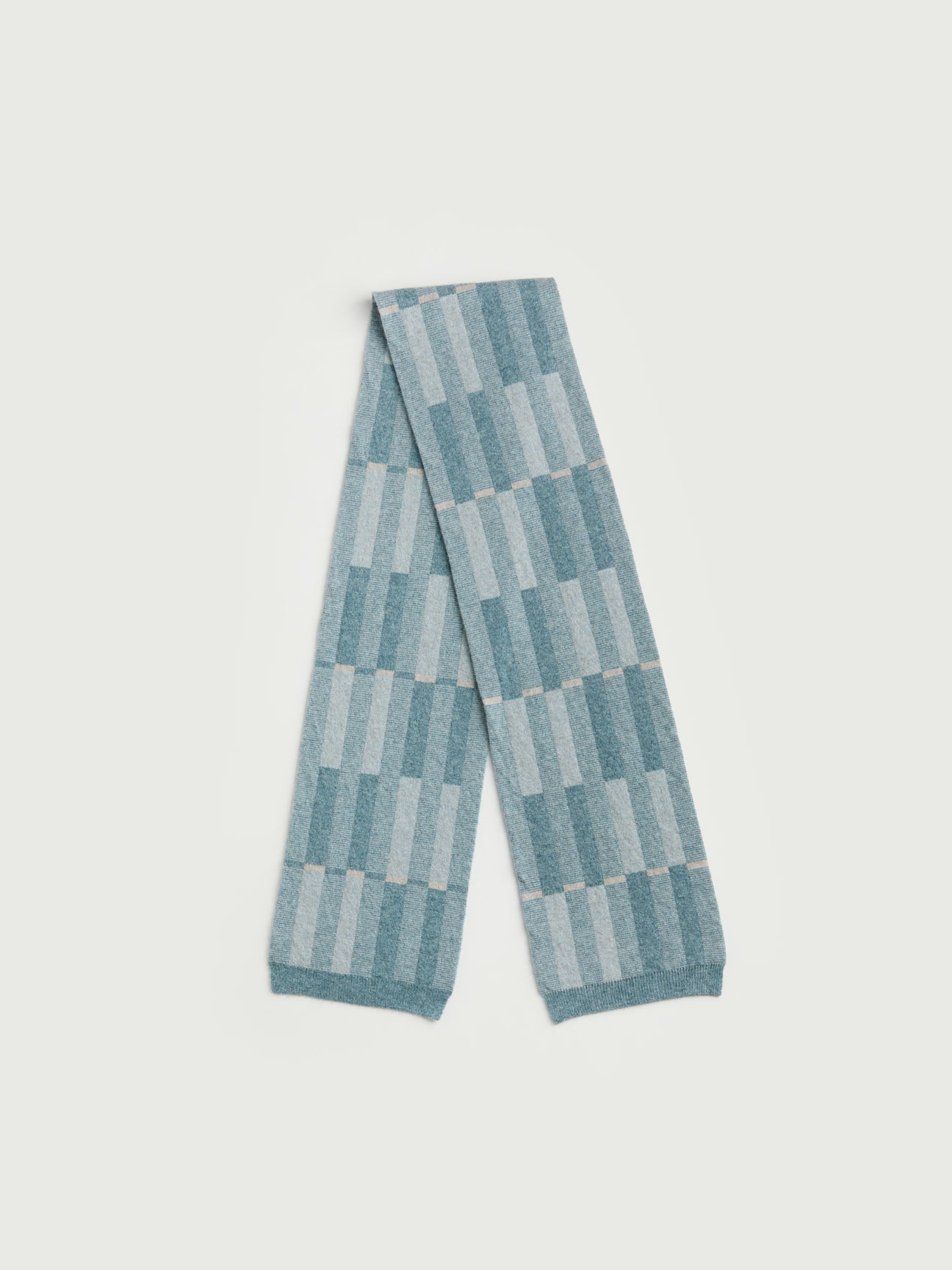 Small Scarf "Garden" - North Sea & Haar