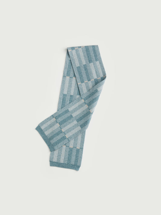 Small Scarf "Garden" - North Sea & Haar