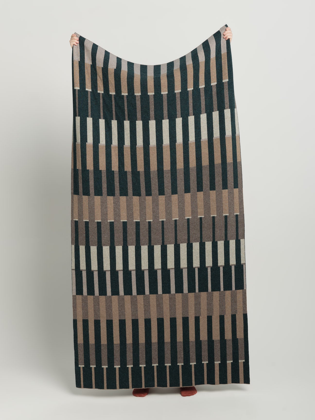 Blanket "Harbour" - Ink, Hare, Wren