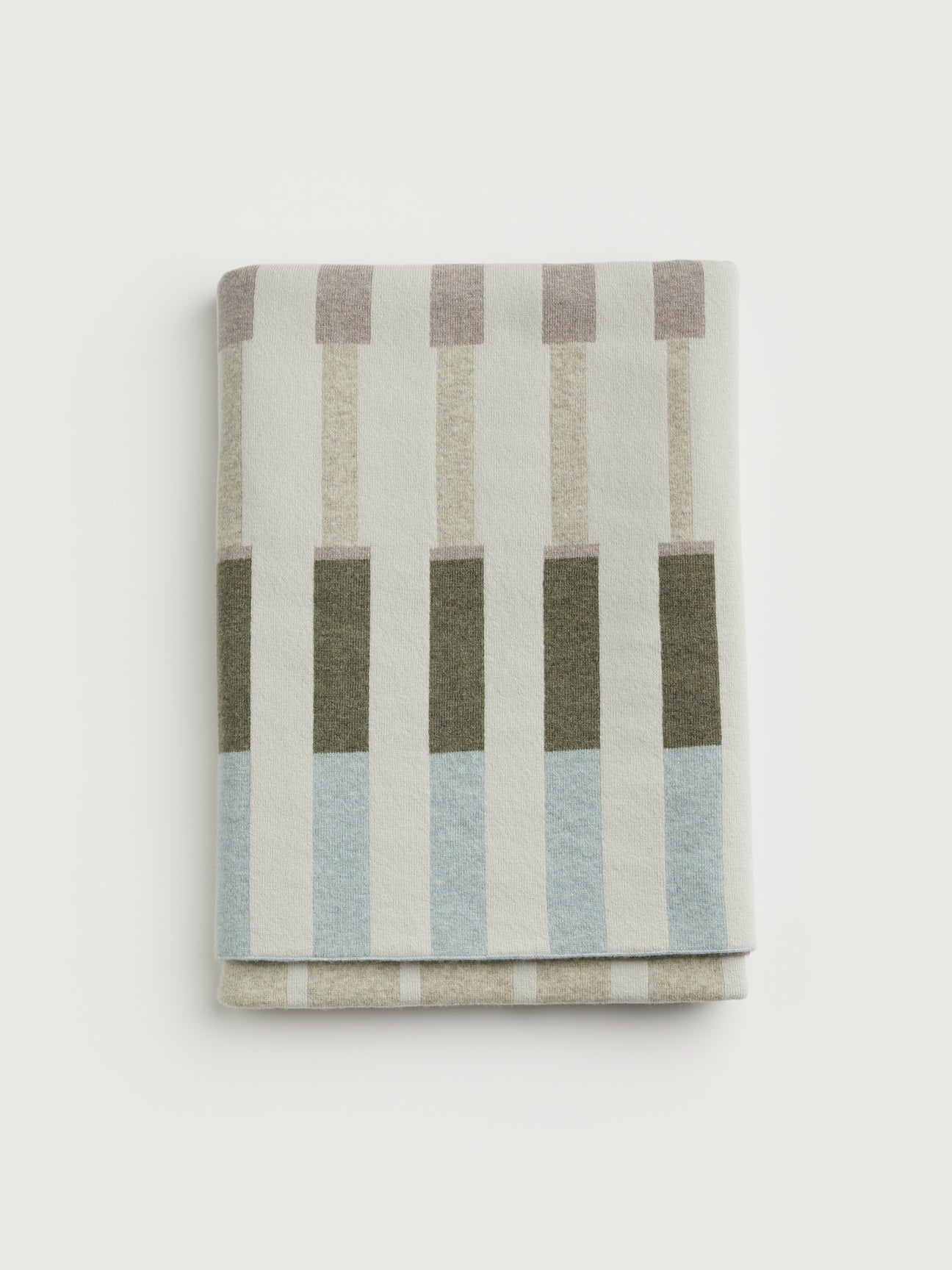 Blanket "Harbour" - Paper, Moss, Haar