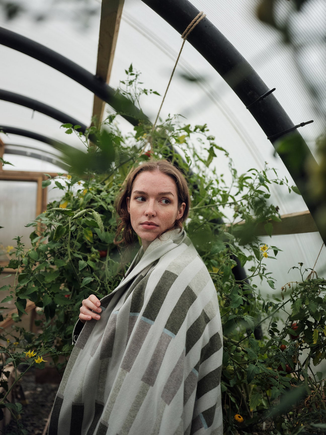 Blanket "Harbour" - Paper, Moss, Haar