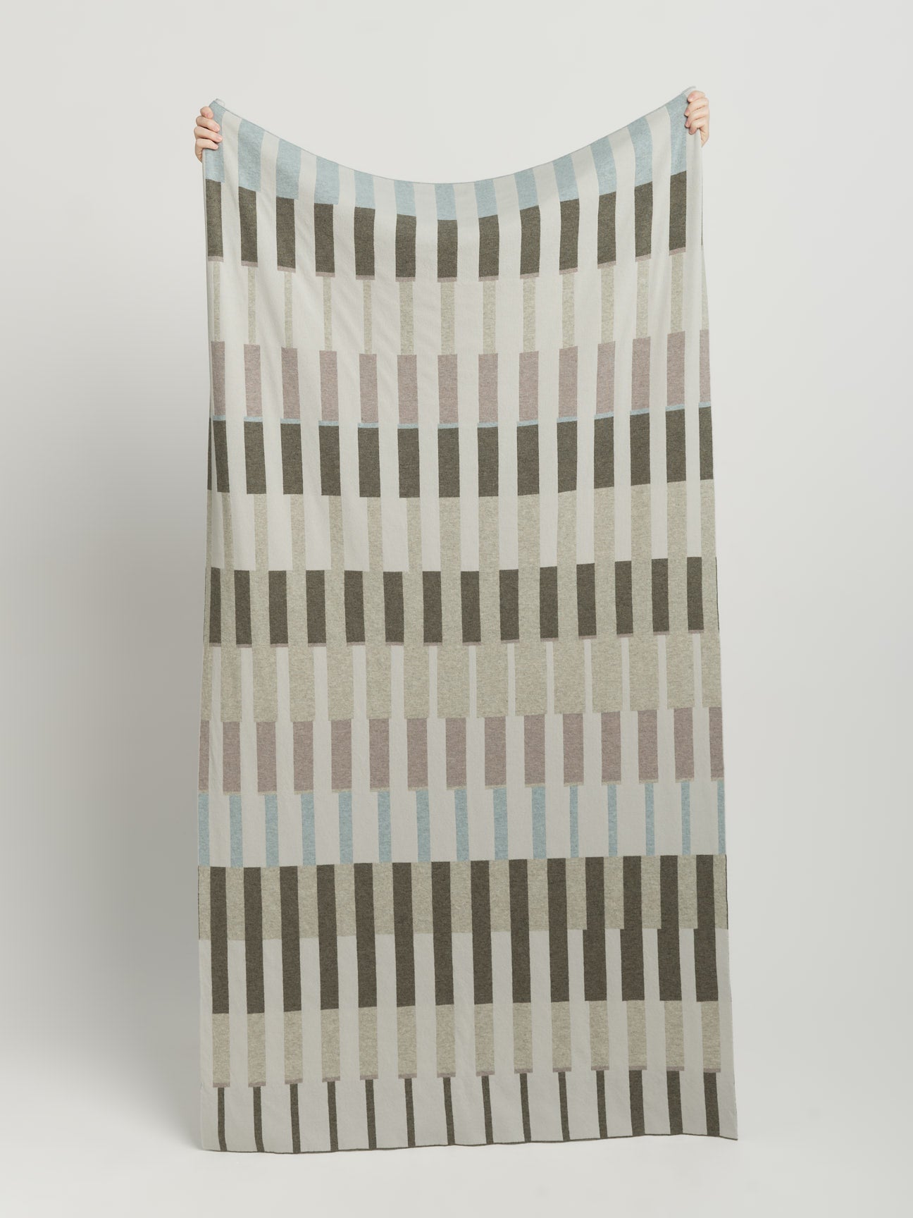 Blanket "Harbour" - Paper, Moss, Haar