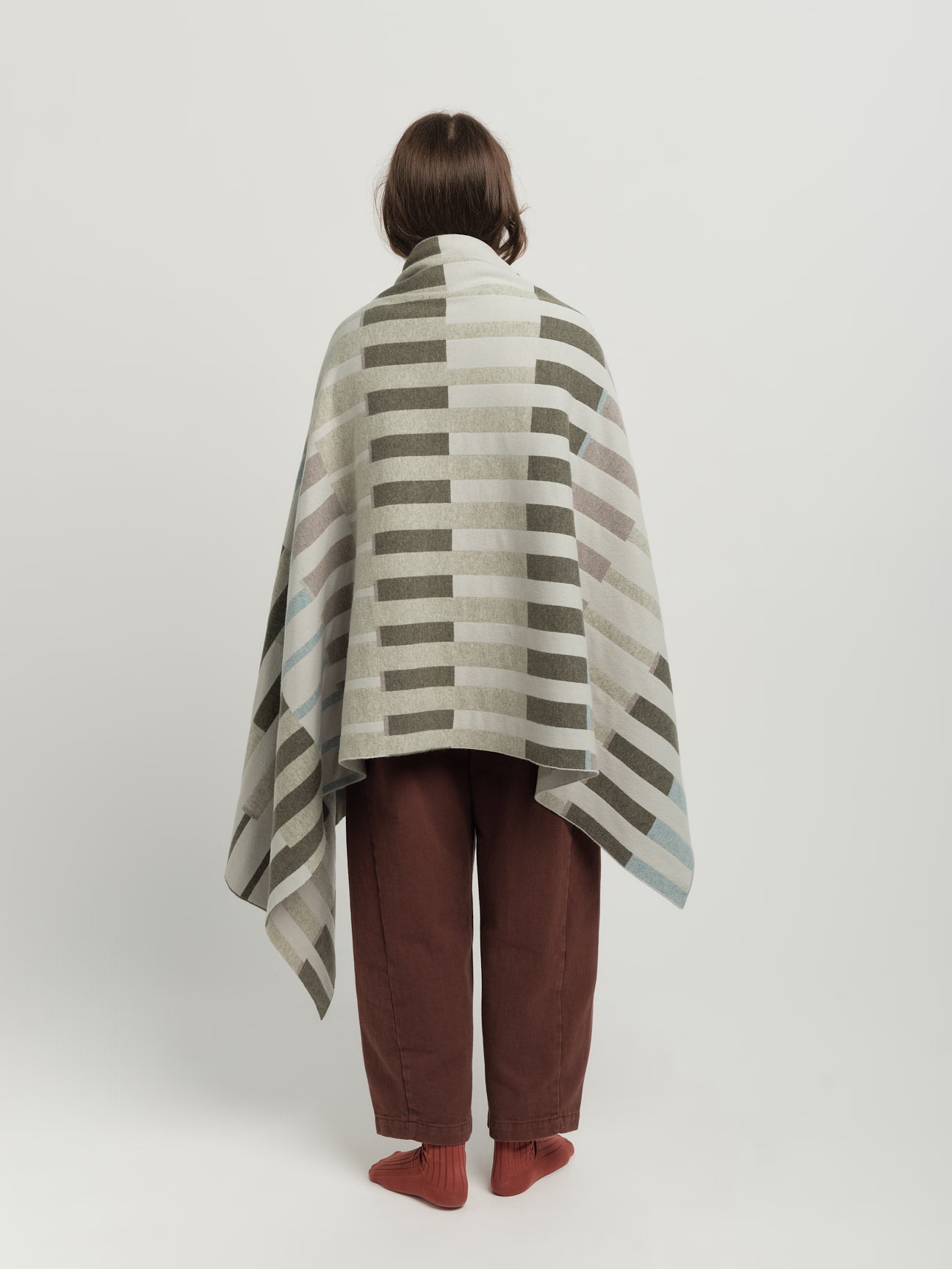 Blanket "Harbour" - Paper, Moss, Haar