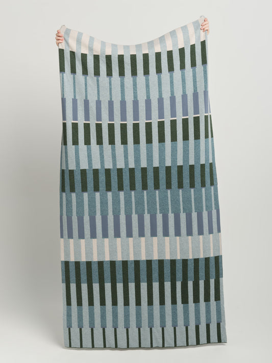 Blanket "Harbour" - Haar, North Sea, Pine