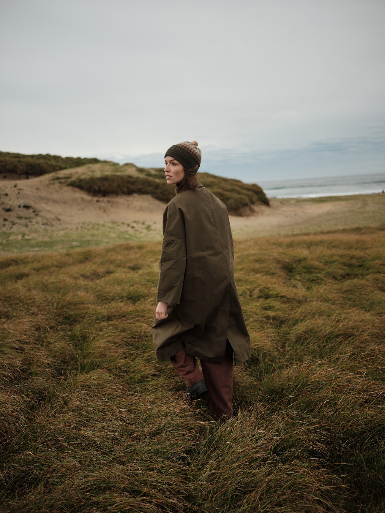 Pom Hat "Harbour" - Nettle, Wren, Hazelnut