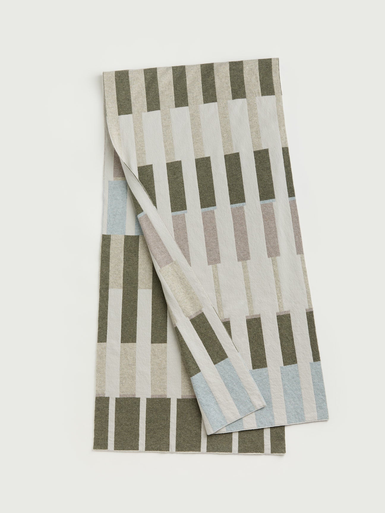 Scarf "Harbour" - Paper, Moss, Haar