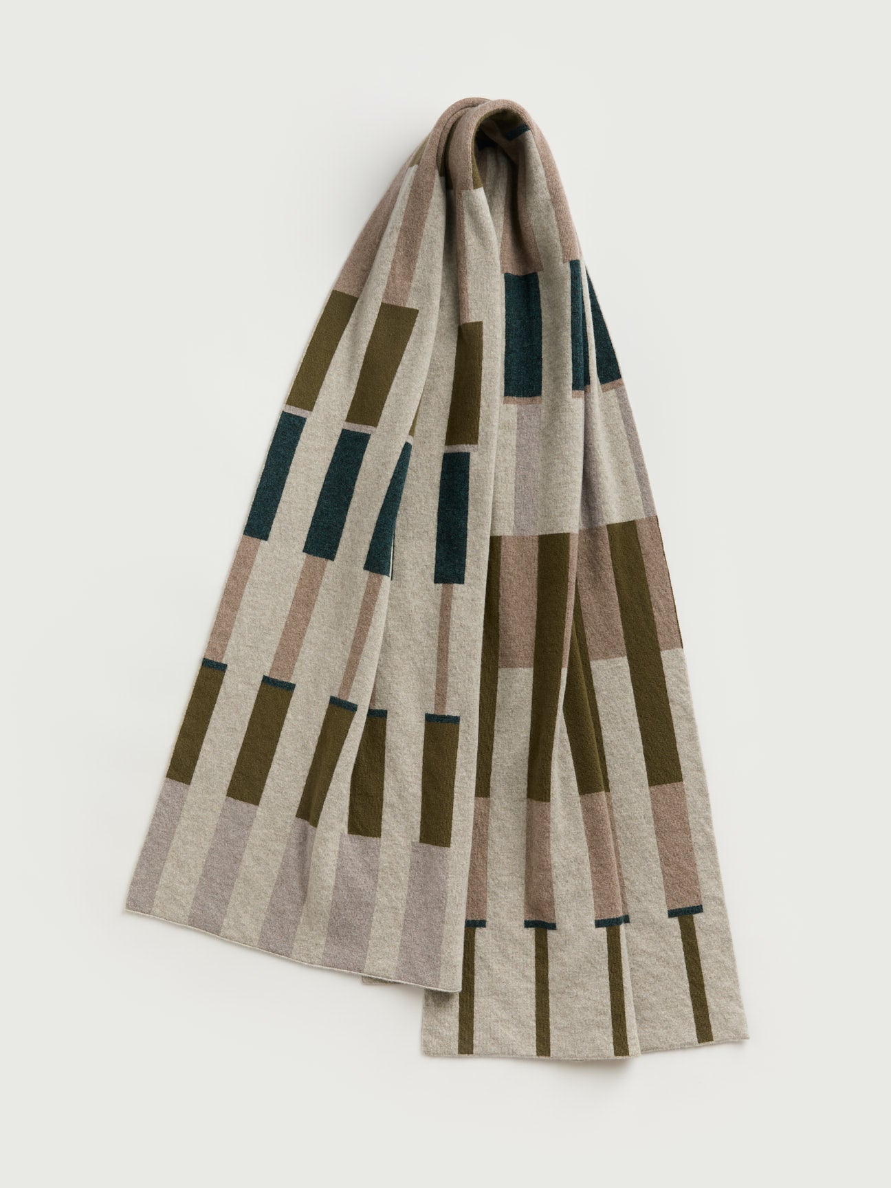 Scarf "Harbour" - Birch, Wren, Olive