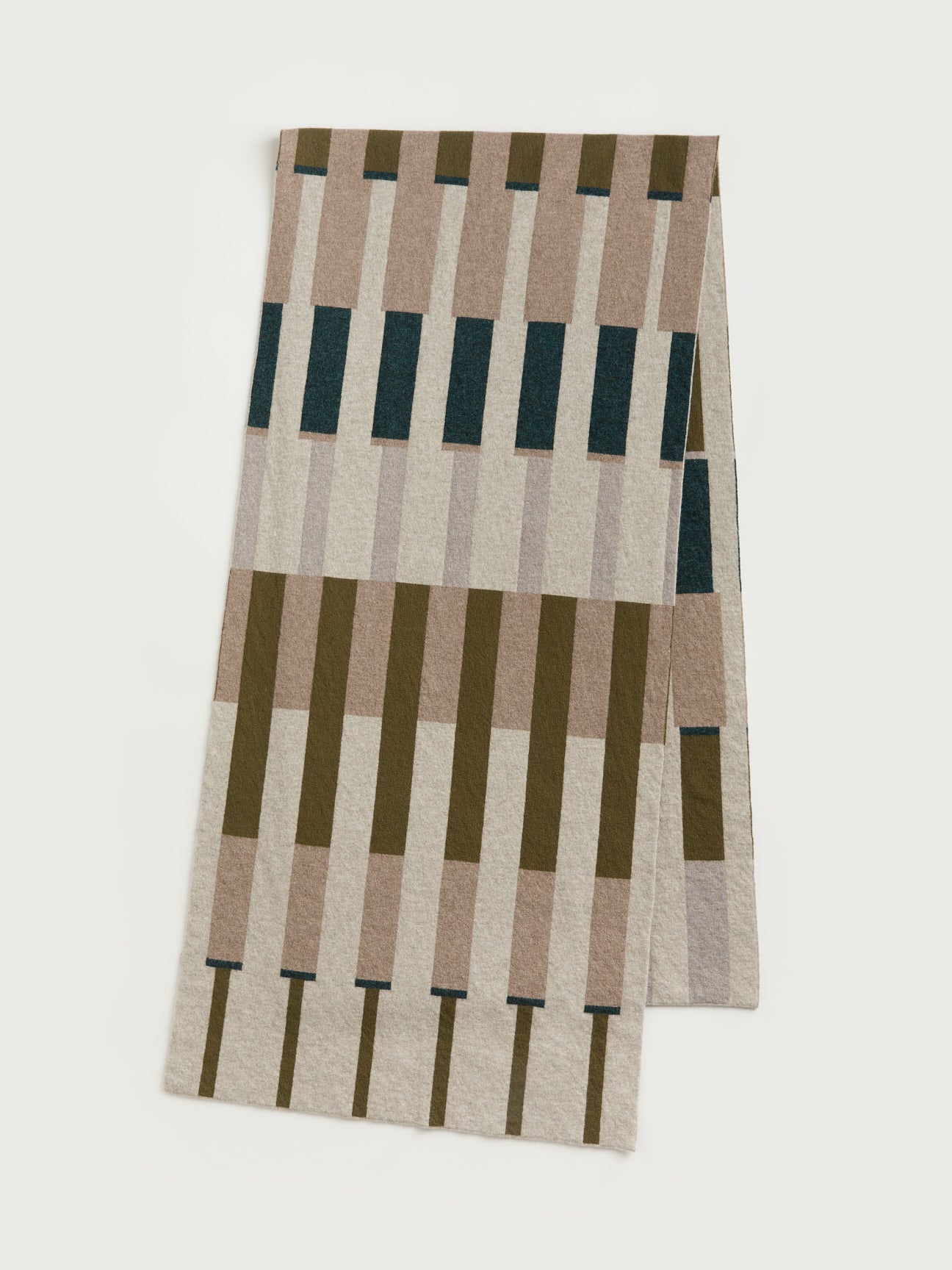 Scarf "Harbour" - Birch, Wren, Olive