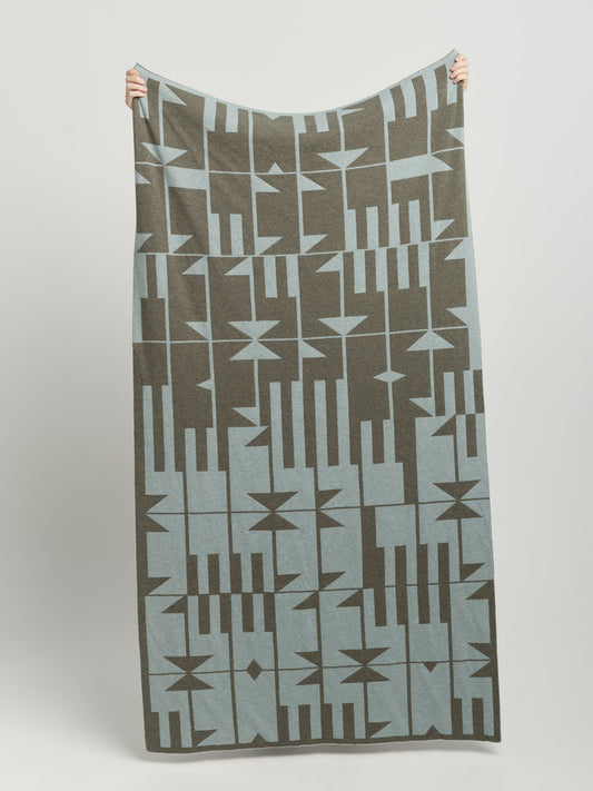 Blanket "Keel" - Moss & Haar