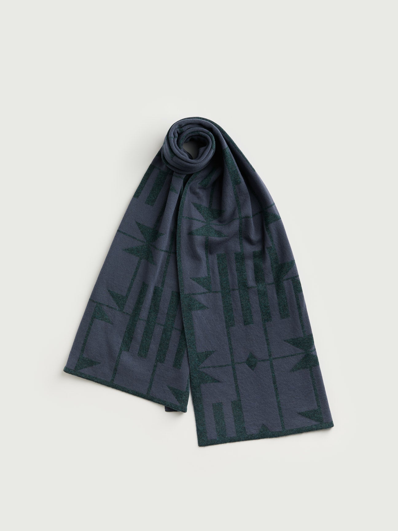 Scarf "Keel" - Ink & Midnight