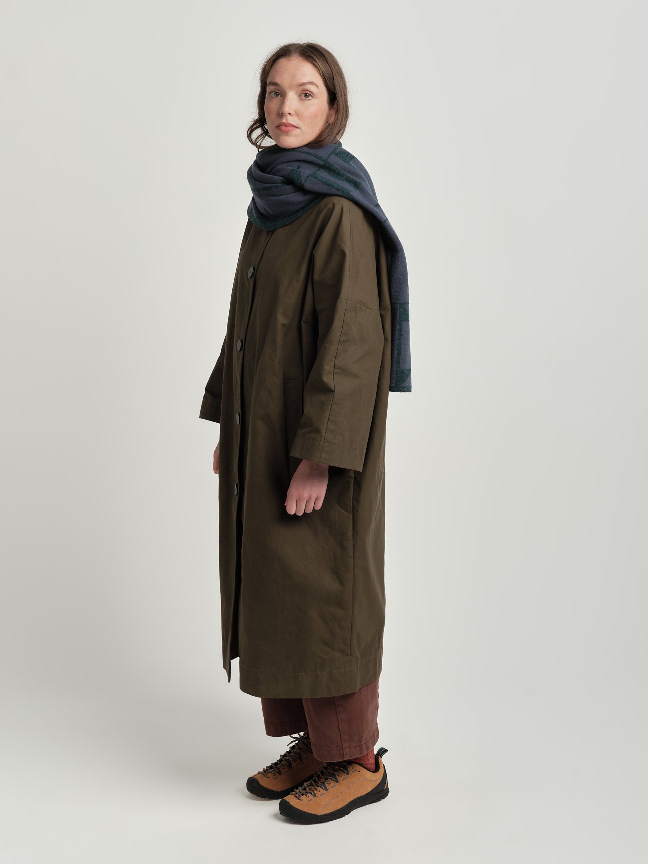 Scarf "Keel" - Ink & Midnight