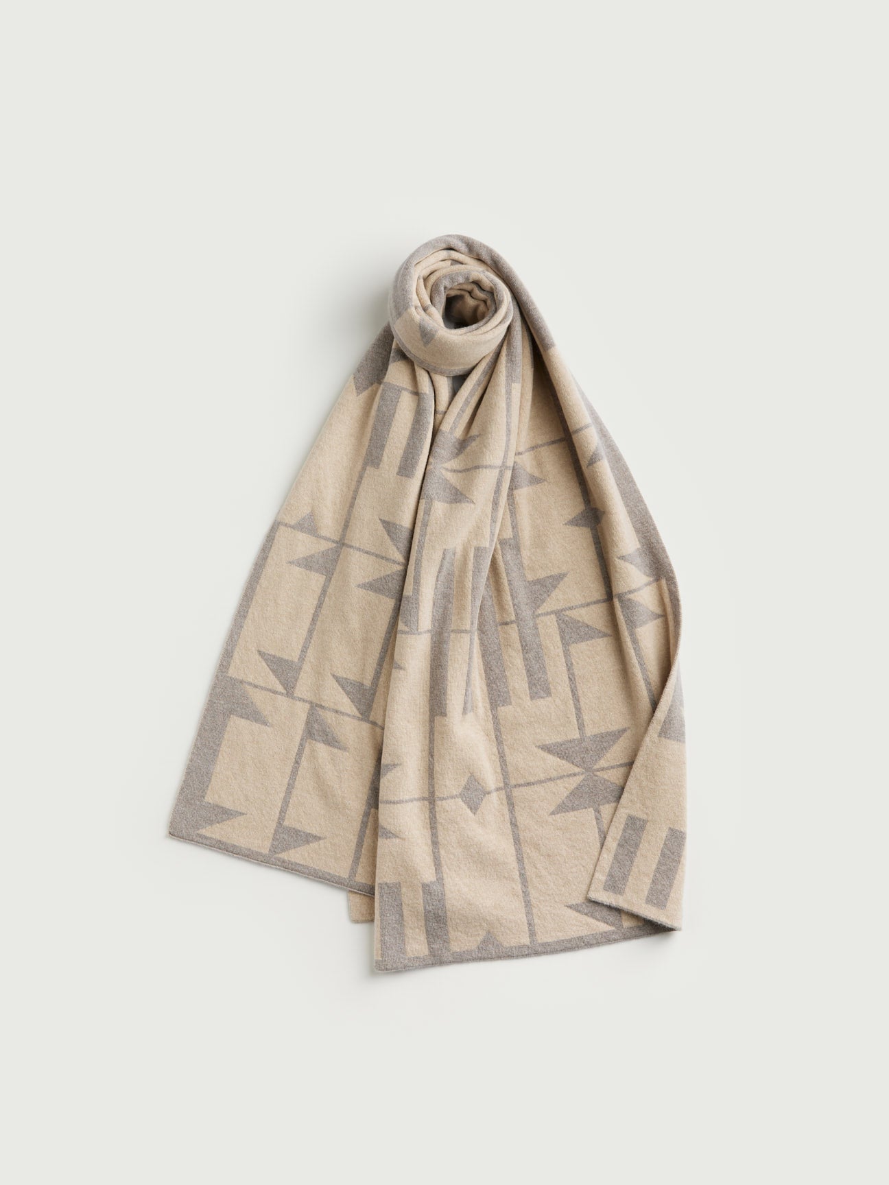 Scarf "Keel" - Dove & Oat