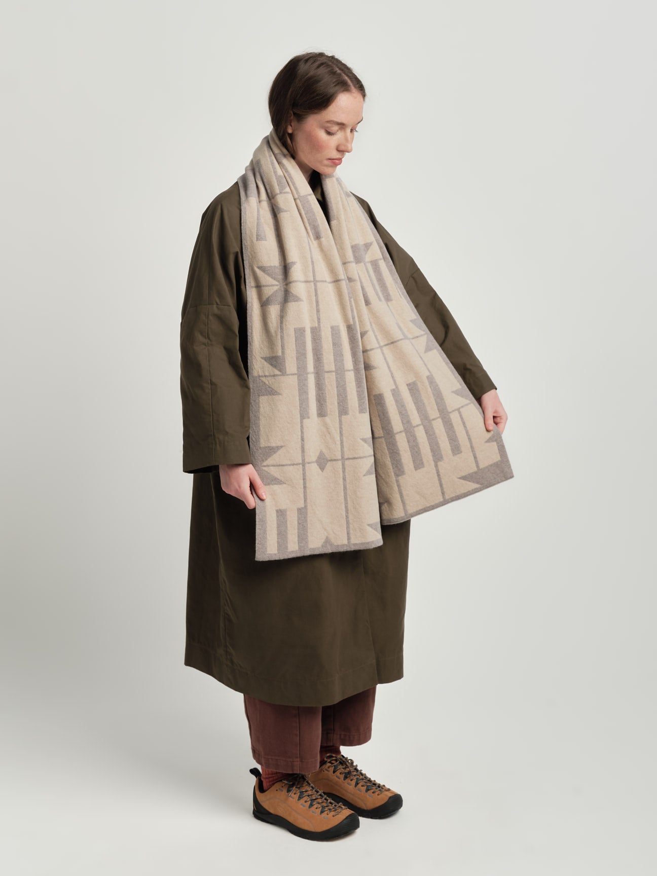 Scarf "Keel" - Dove & Oat