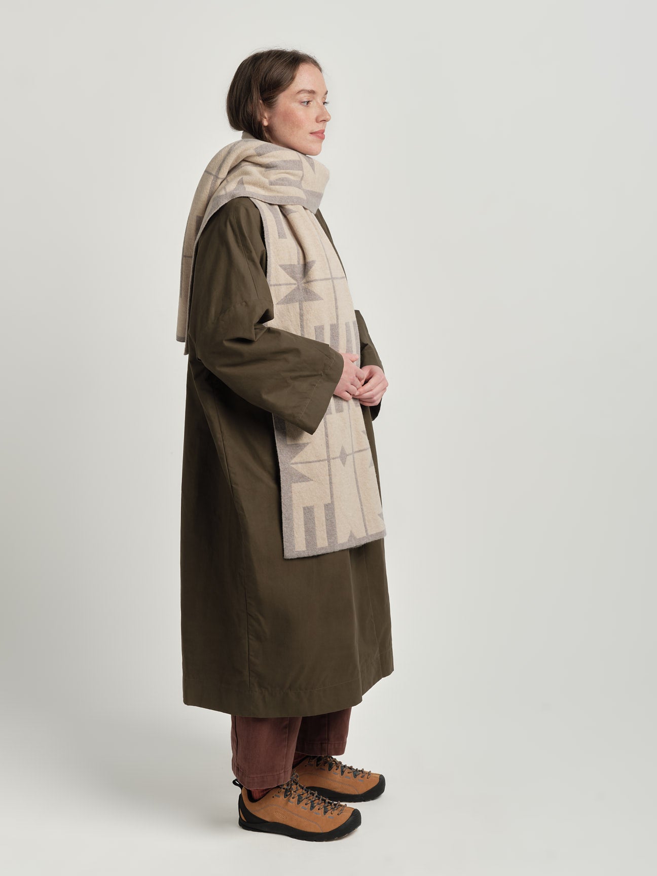 Scarf "Keel" - Dove & Oat