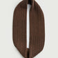 Circle Scarf "Reed" - Hazelnut & Loam