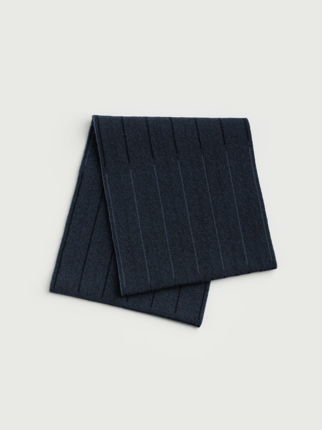 Circle Scarf "Reed" - Navy & Midnight