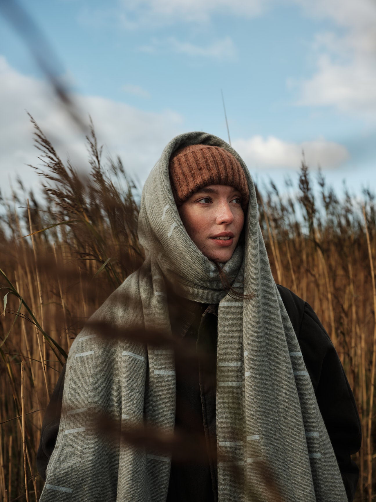 Scarf "Boreal" - Haar & Moss