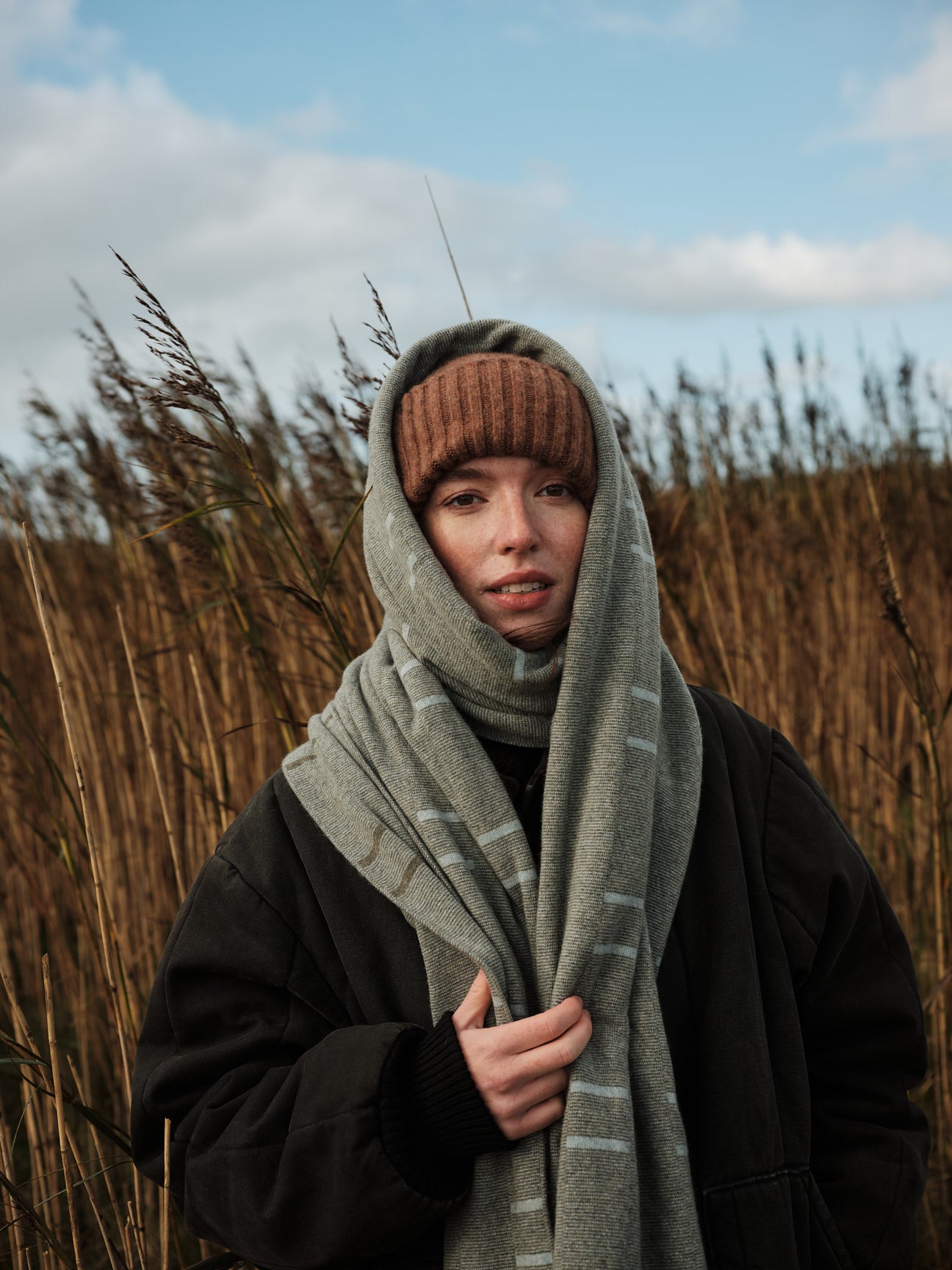 Scarf "Boreal" - Haar & Moss