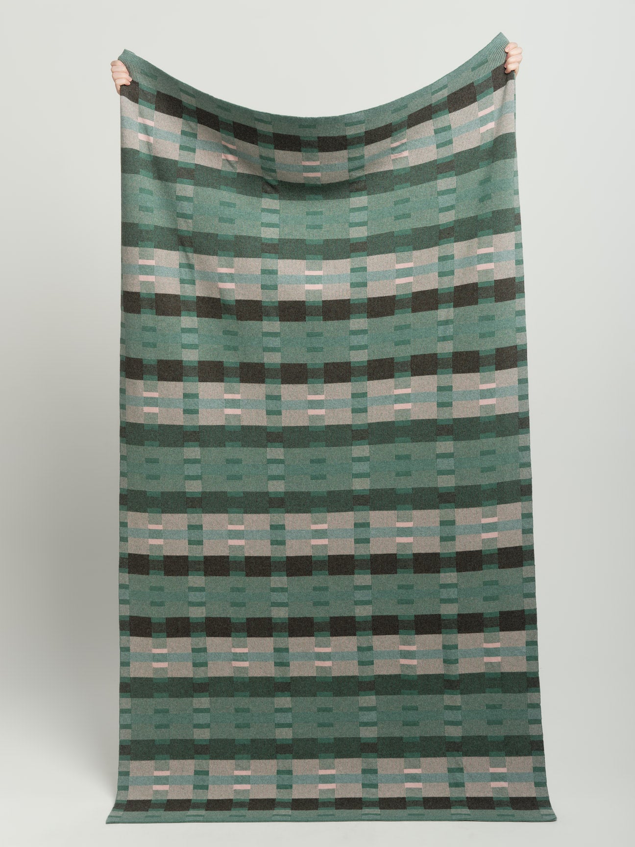 Blanket "Stockholm" - Willow, Loam, Seashell