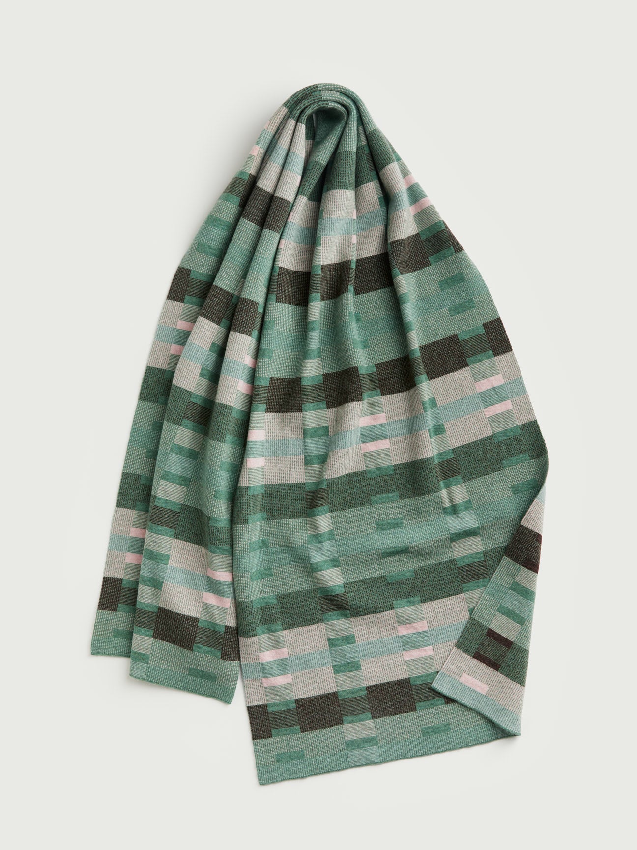 Scarf "Stockholm" - Willow, Loam, Seashell