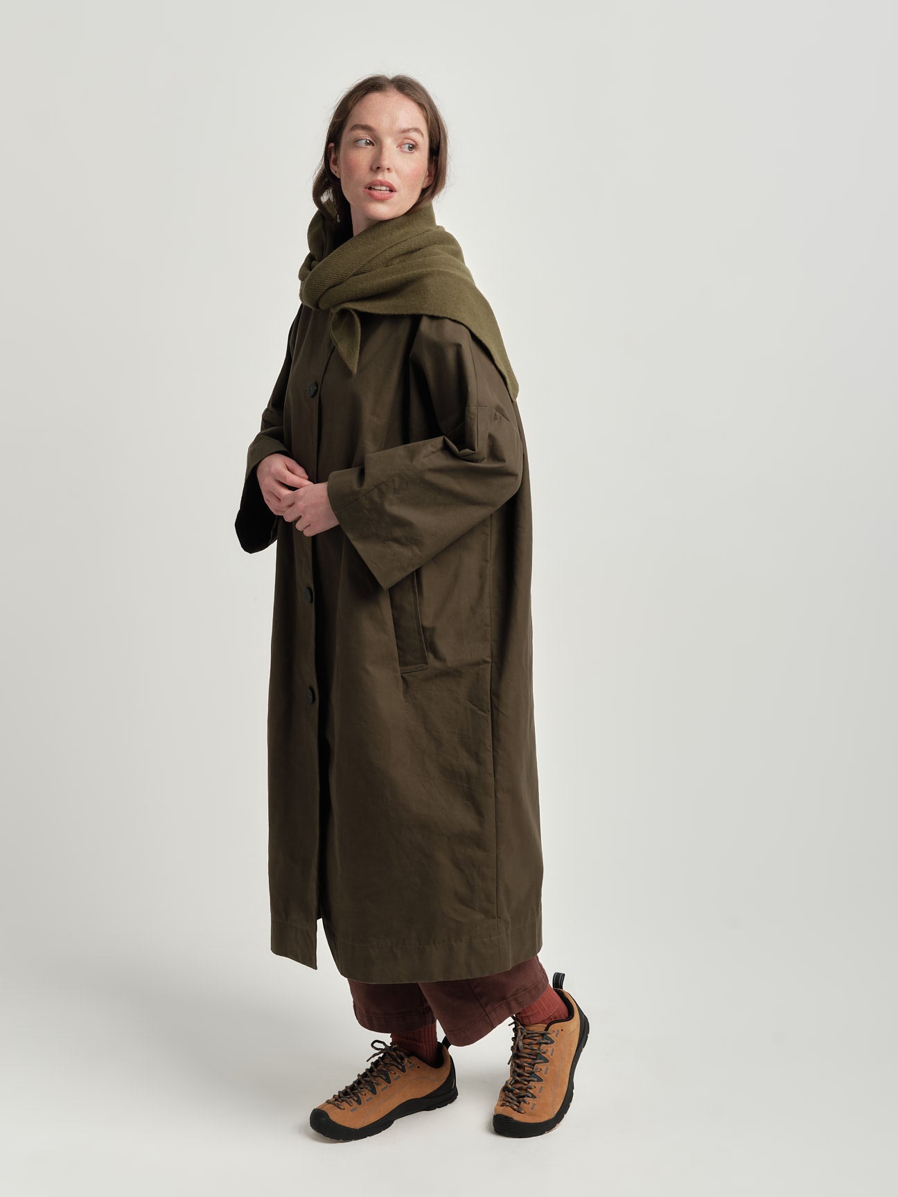 Scarf "Swift Tail" - Olive