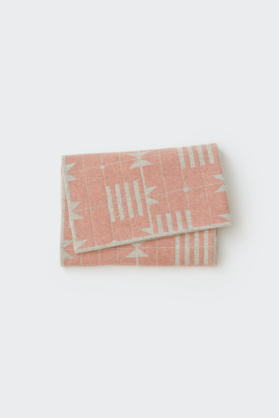 Mini Blanket "Dovetail" - Birch + Rosehip