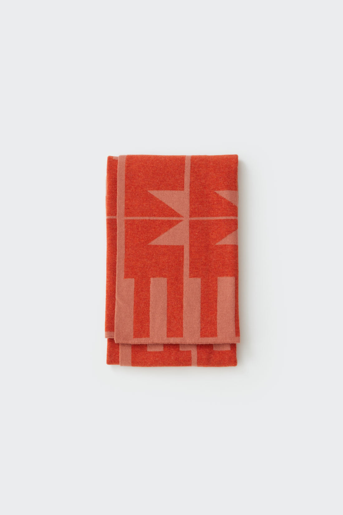 Mini Blanket "Keel" - Rosehip + Rust